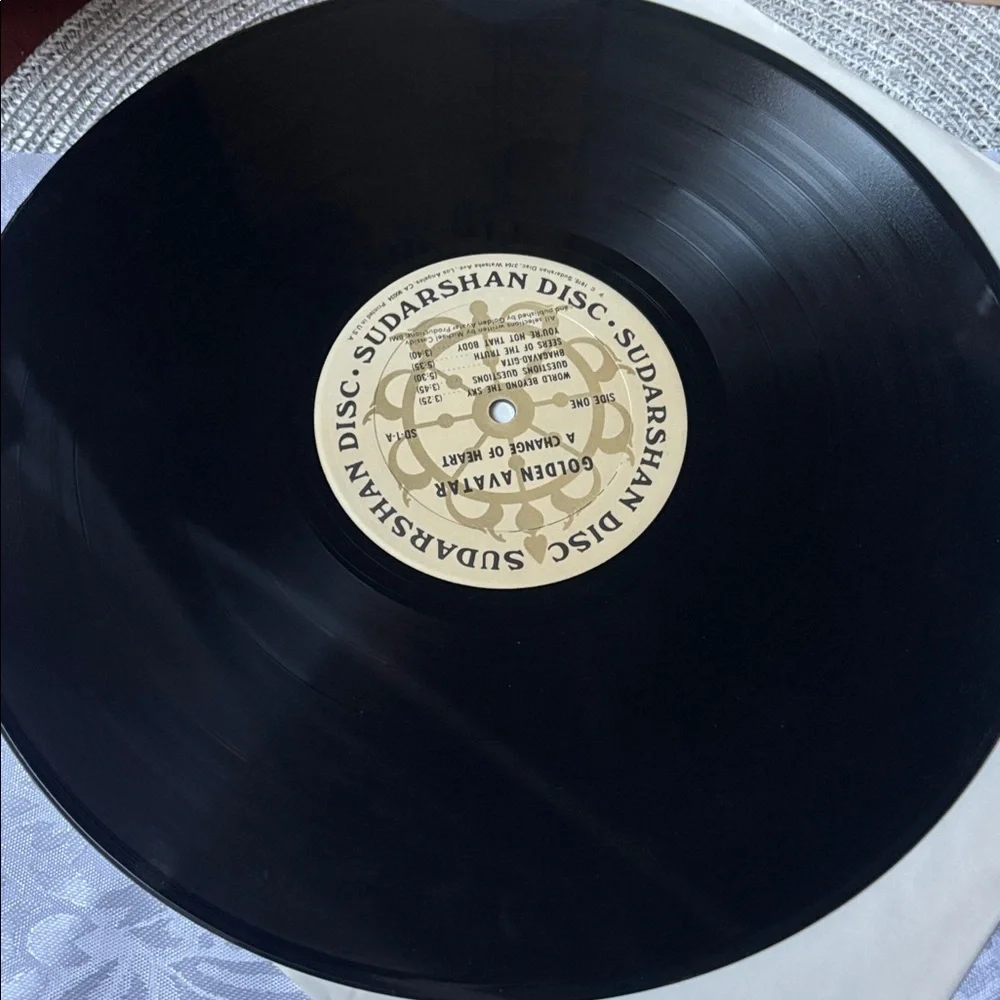 Golden Avatar - A Change of Heart vinyl record